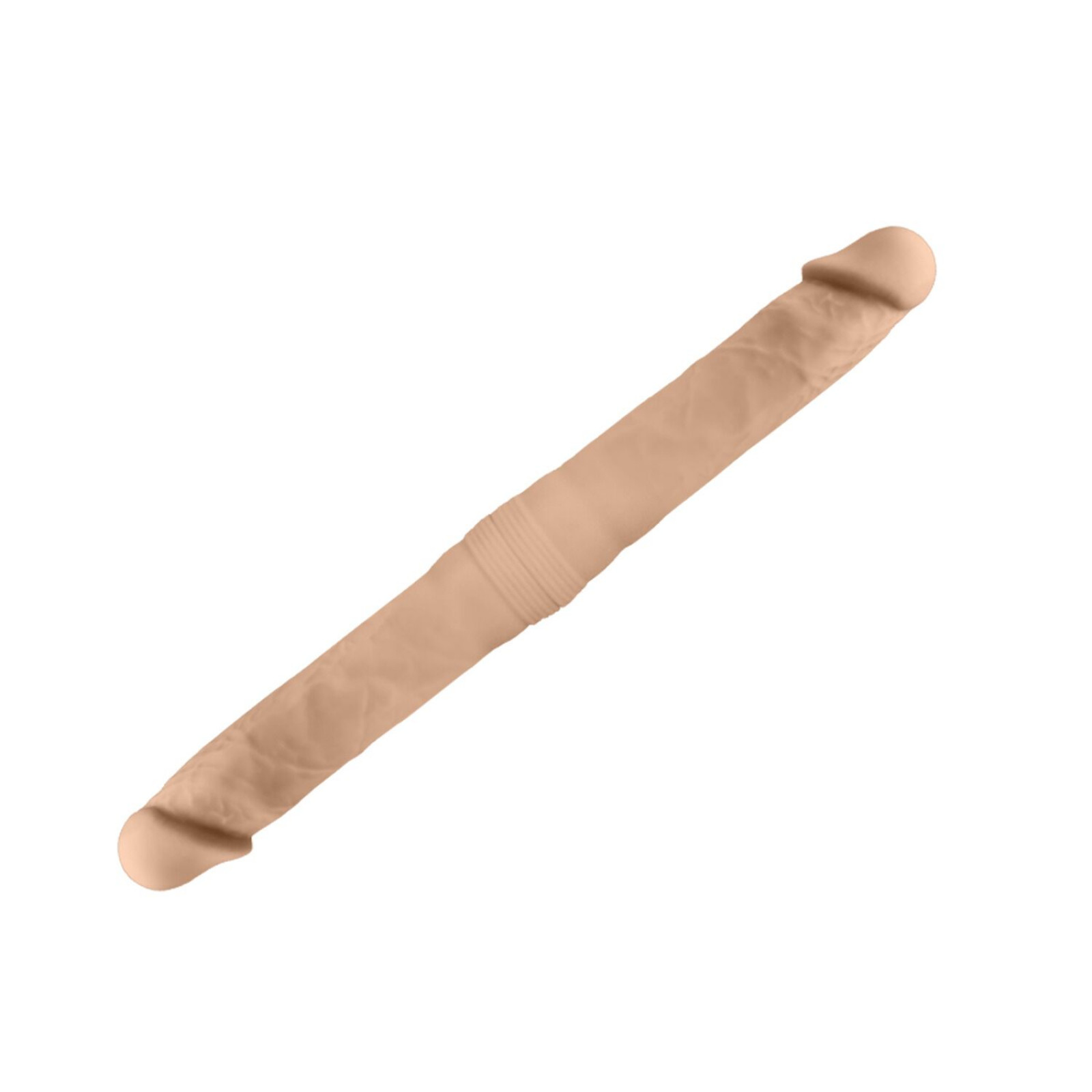 Фаллоимитатор двусторонний SIlexD Billy-Joe Double Dong S Flesh, двухслойный, силикон+Silexpan, диаметр 3,9 см