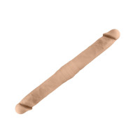 Фалоімітатор двосторонній SIlexD Billy-Joe Double Dong S Flesh, двошаровий, силікон+Silexpan, діаметр 3,9 см