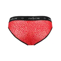 Чоловічі напівпрозорі труси Passion 031 SLIP MIKE S/M Red, під леопард — Переглянути зображення 6