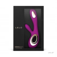 Вібратор-кролик LELO Soraya Wave Deep Rose, манливі рухи стовбура — Переглянути зображення 14