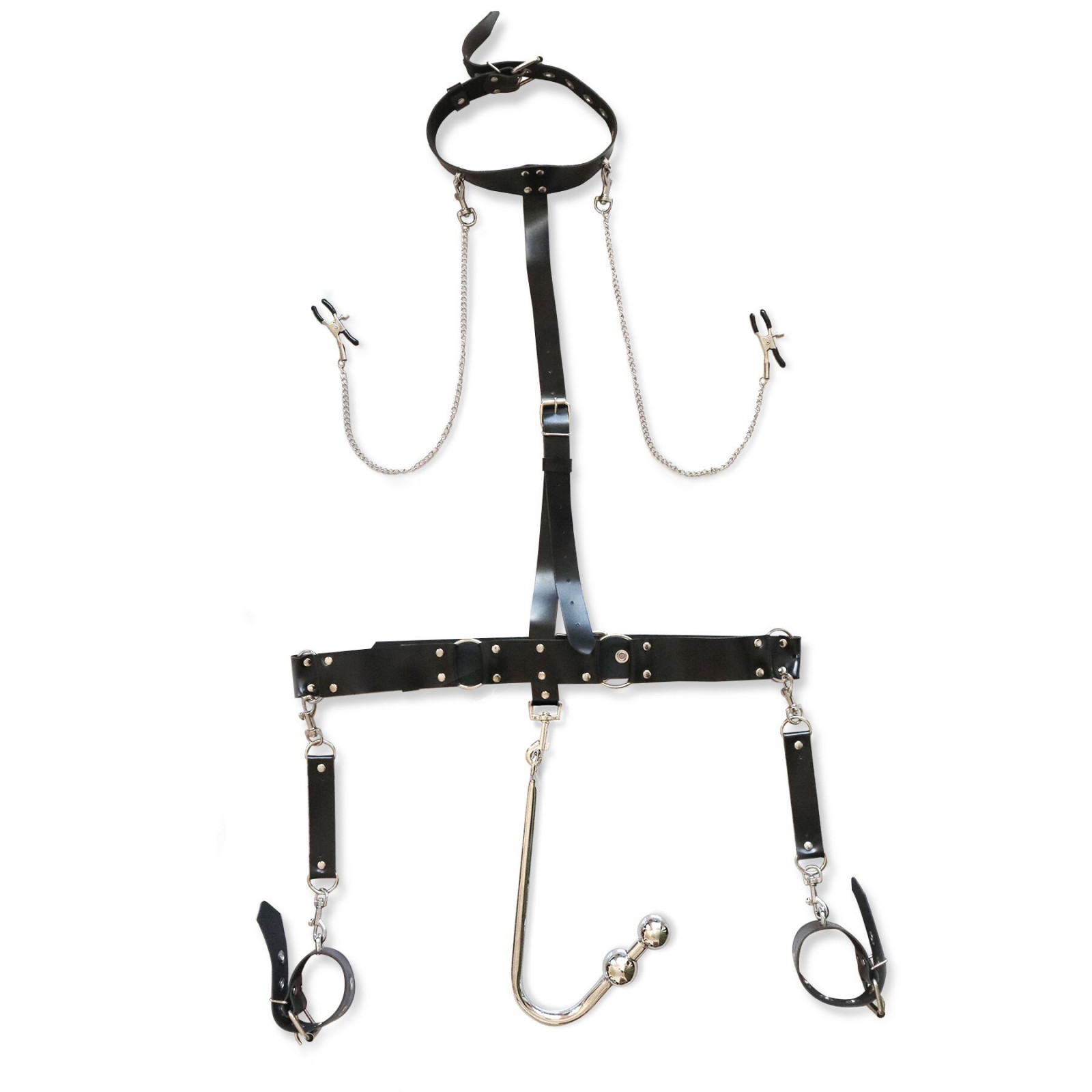 Бондажный набор с металлическим анальным крюком Art of Sex Bridget Bondage set with anal hook № 3