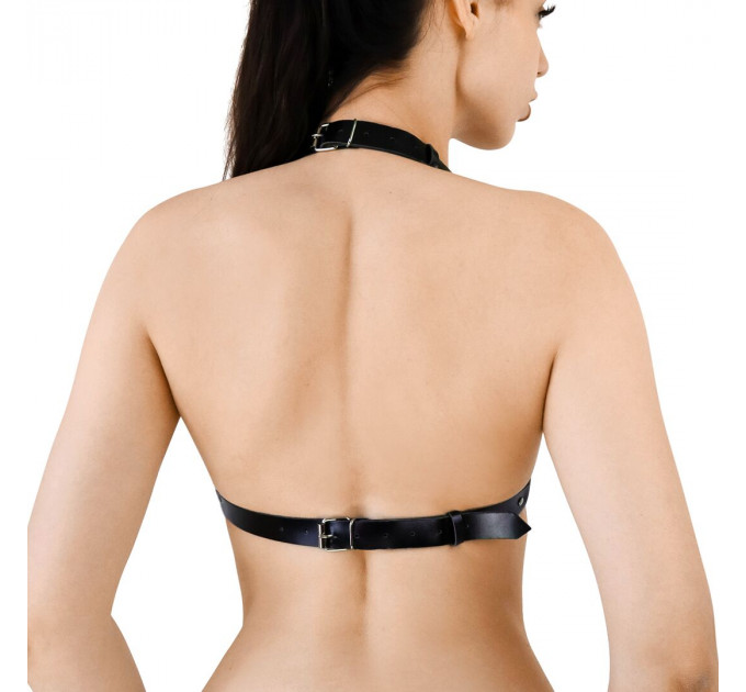 Женская портупея  Art of Sex - Aiden Leather harness, Черная XS-M