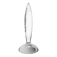 Скляна анальна пробка Satisfyer Sparkling Crystal, дуже міцна, термостійка — Переглянути зображення 4