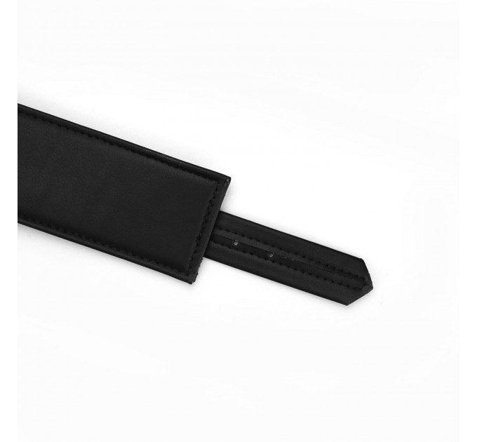 Поножі Liebe Seele Black Organosilicon Anklecuffs, екошкіра