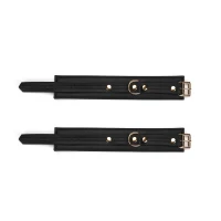 Поножі Liebe Seele Black Organosilicon Anklecuffs, екошкіра — Переглянути зображення 3