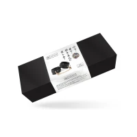 Поножі Liebe Seele Black Organosilicon Anklecuffs, екошкіра — Переглянути зображення 5