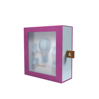 Вибратор Adrien Lastic Caress Blue с крутящимися насадками для стимуляции эрогенных зон — Просмотреть изображение 8