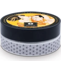 Смачна пудра для оральних пестощів Shunga Body Powder Luscious Mango, 75 г, аромат манго — Просмотреть изображение 2