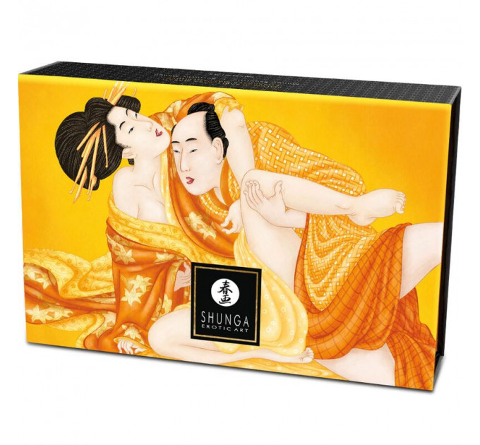 Смачна пудра для оральних пестощів Shunga Body Powder Luscious Mango, 75 г, аромат манго