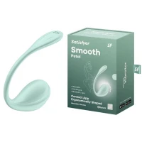 Смарт-віброяйце Satisfyer Smooth Petal Connect App Mint — Переглянути зображення 8