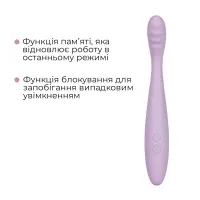 Тонкий смарт-вібратор точки G Svakom Cici 2 Lilac, підігрів до 38 °C — Переглянути зображення 6