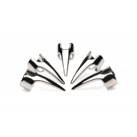 Набір кілець з кігтями Master Series Five-Piece Sensation Claw Rings - Silver