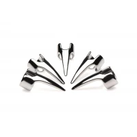Набір кілець з кігтями Master Series Five-Piece Sensation Claw Rings - Silver — Просмотреть изображение 2