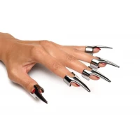 Набір кілець з кігтями Master Series Five-Piece Sensation Claw Rings - Silver — Просмотреть изображение 1