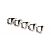 Набір кілець з кігтями Master Series Five-Piece Sensation Claw Rings - Silver — Переглянути зображення 4