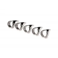 Набір кілець з кігтями Master Series Five-Piece Sensation Claw Rings - Silver — Просмотреть изображение 4