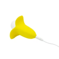 Вібратор-банан Banana Bliss Mini Silicone Vibrator, вагінально-кліторальна стимуляція, 10 режимів — Переглянути зображення 4
