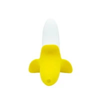 Вібратор-банан Banana Bliss Mini Silicone Vibrator, вагінально-кліторальна стимуляція, 10 режимів — Переглянути зображення 2