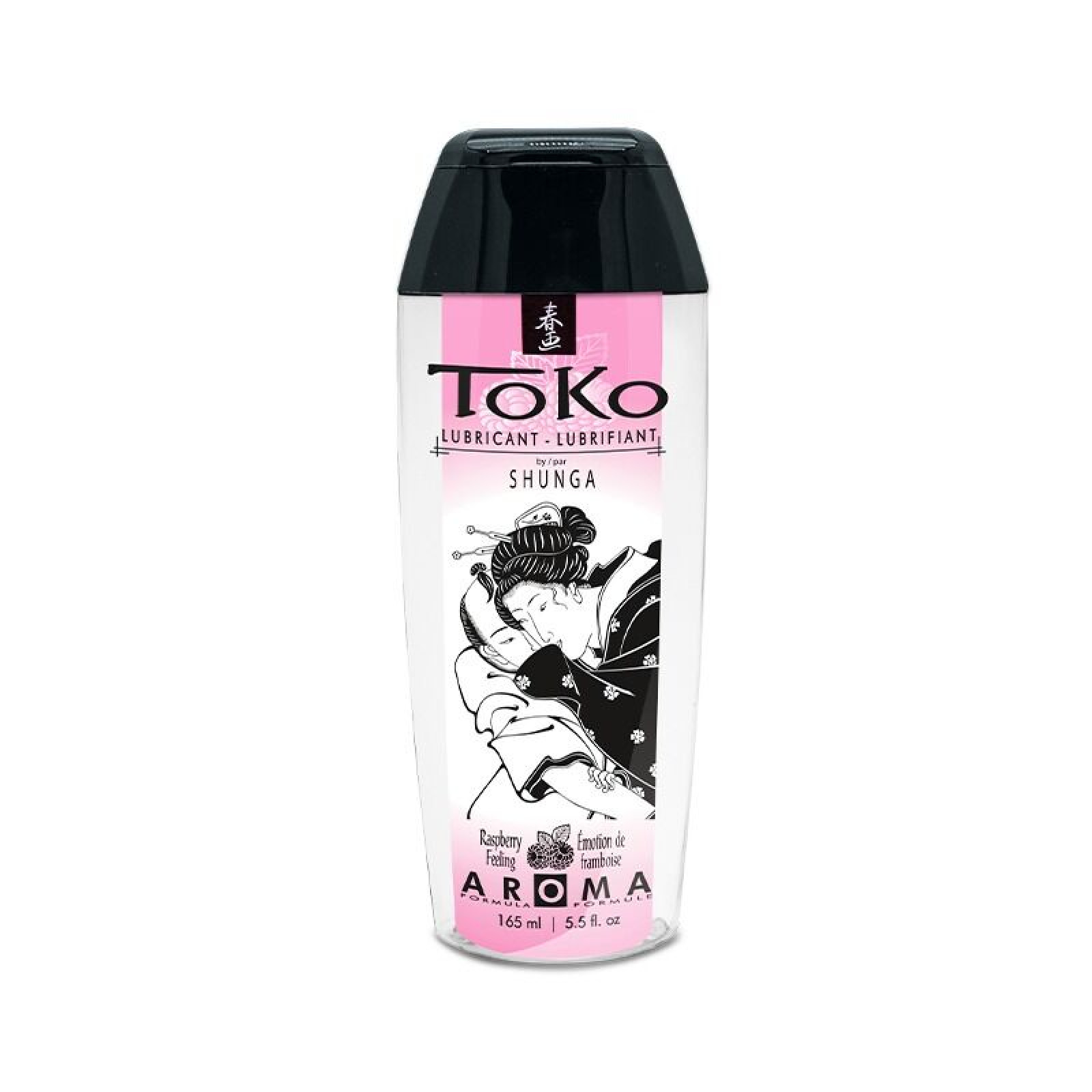 Лубрикант на водной основе Shunga Toko AROMA – Raspberry (165 мл), не содержит сахара