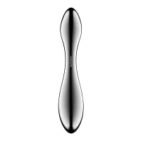 Металевий дилдо Satisfyer Pure Gravity 3, двосторонній, можна нагрівати й охолоджувати, дуже важкий — Просмотреть изображение 4