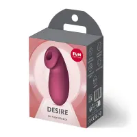 Вакуумний стимулятор Fun Factory Desire Wine Red, 11 режимів роботи, перезаряджуваний — Переглянути зображення 6