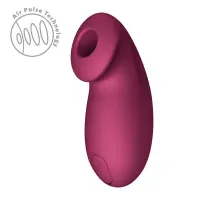 Вакуумний стимулятор Fun Factory Desire Wine Red, 11 режимів роботи, перезаряджуваний — Переглянути зображення 4