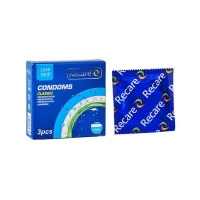 Презервативи Recare Classic Condoms 3 шт, класичні — Переглянути зображення 1