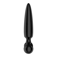 Тристоронній скляний дилдо Satisfyer Triple Crystal 1 Black — Переглянути зображення 4