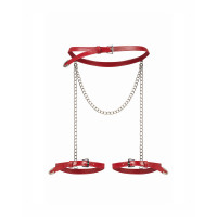 Пояс з гартерами Obsessive Inferro harness bottom S/M/L — Переглянути зображення 4