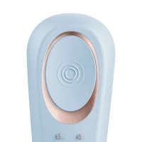 Вібратор для пар Satisfyer Double Classic Light Blue з одним моторчиком — Переглянути зображення 5