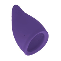 Менструальна чаша Fun Factory FUN CUP SIZE B Black Currant, багаторазова, діаметр 4,3 см, об’єм 30 мл