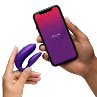 Смарт-вібратор для пар We-Vibe Chorus Pro Cosmic Purple — Просмотреть изображение 15