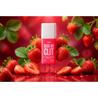 Смоктайзер для клітора Intt Suck My Clit Wild Strawberry (15 мл), полуниця, гель з ефектом посмоктування — Переглянути зображення 8