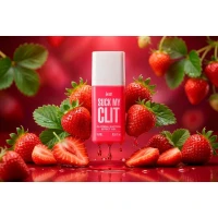 Смоктайзер для клітора Intt Suck My Clit Wild Strawberry (15 мл), полуниця, гель з ефектом посмоктування — Переглянути зображення 14