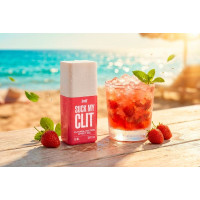 Смоктайзер для клітора Intt Suck My Clit Wild Strawberry (15 мл), полуниця, гель з ефектом посмоктування — Переглянути зображення 6