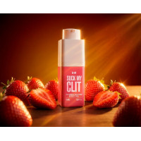 Смоктайзер для клітора Intt Suck My Clit Wild Strawberry (15 мл), полуниця, гель з ефектом посмоктування — Переглянути зображення 7