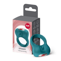 Эрекционное виброкольцо Fun Factory Steady Bottle Green — Просмотреть изображение 4