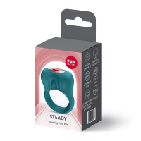Эрекционное виброкольцо Fun Factory Steady Bottle Green — Просмотреть изображение 5