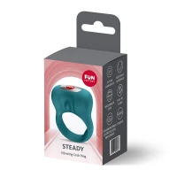 Ерекційне віброкільце Fun Factory Steady Bottle Green — Переглянути зображення 8