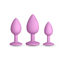 Набор анальных пробок NS Novelties INYA - Triple Ace Kit - Blush