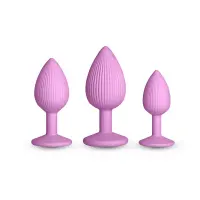 Набір анальних пробок NS Novelties INYA - Triple Ace Kit - Blush — Переглянути зображення 1