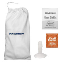Кончающий фаллоимитатор Doc Johnson The Realistic Cock ULTRASKYN - Squirting 9,5 Inch Vanilla — Просмотреть изображение 3