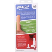 Фалоімітатор, що кінчає Doc Johnson The Realistic Cock ULTRASKYN - Squirting 9,5 Inch Vanilla — Переглянути зображення 22