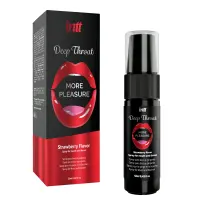 Спрей для глибокого мінету Intt Deep Throat Oral Spray Strawberry (12 мл) — Переглянути зображення 1
