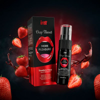 Спрей для глибокого мінету Intt Deep Throat Oral Spray Strawberry (12 мл) — Переглянути зображення 6