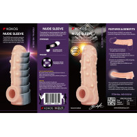 Насадка на член Kokos Nude Sleeve NS 002 S — Переглянути зображення 5