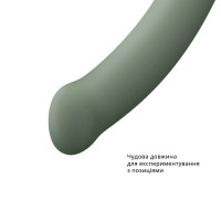 Фалоімітатор Fun Factory MAGNUM, оливковий (м'яте паковання!!!) — Переглянути зображення 5