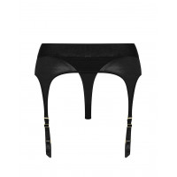 Трусы для страпона с подвязками для чулок Strap-On-Me REBEL HARNESS - S