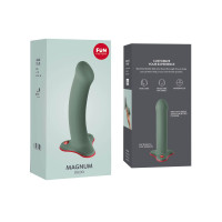 Фалоімітатор Fun Factory MAGNUM, оливковий (м'яте паковання!!!) — Переглянути зображення 7