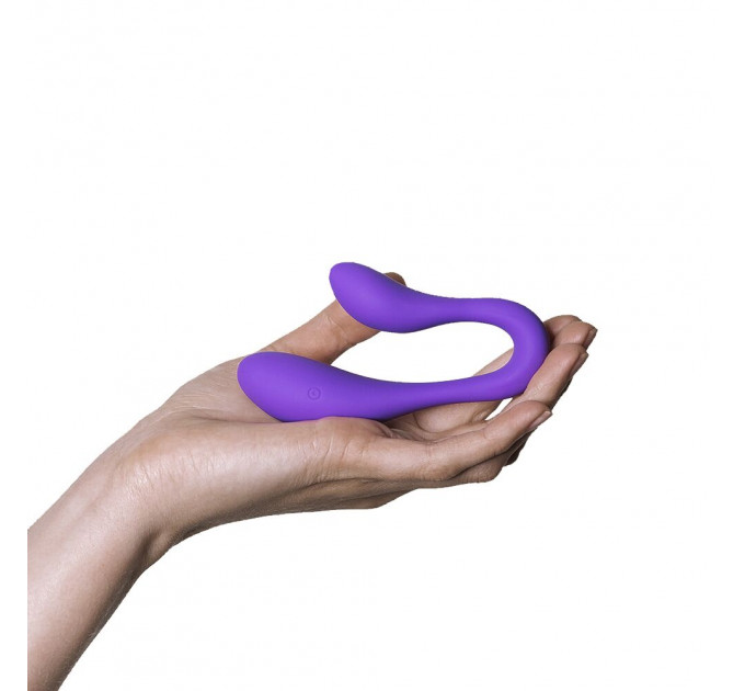 Вібратор для пар Adrien Lastic Couple Secrets II з пультом LRS, два мотори, універсальний